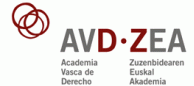 AVD Academia vasca de derecho · ZEA zuzenbidearen euskal akademia